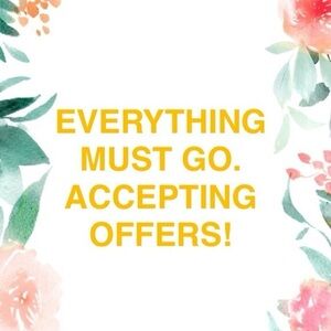 Floral Sale Promotion Sign